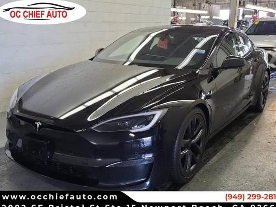 TESLA MODEL S 2022 5YJSA1E50NF483367 image